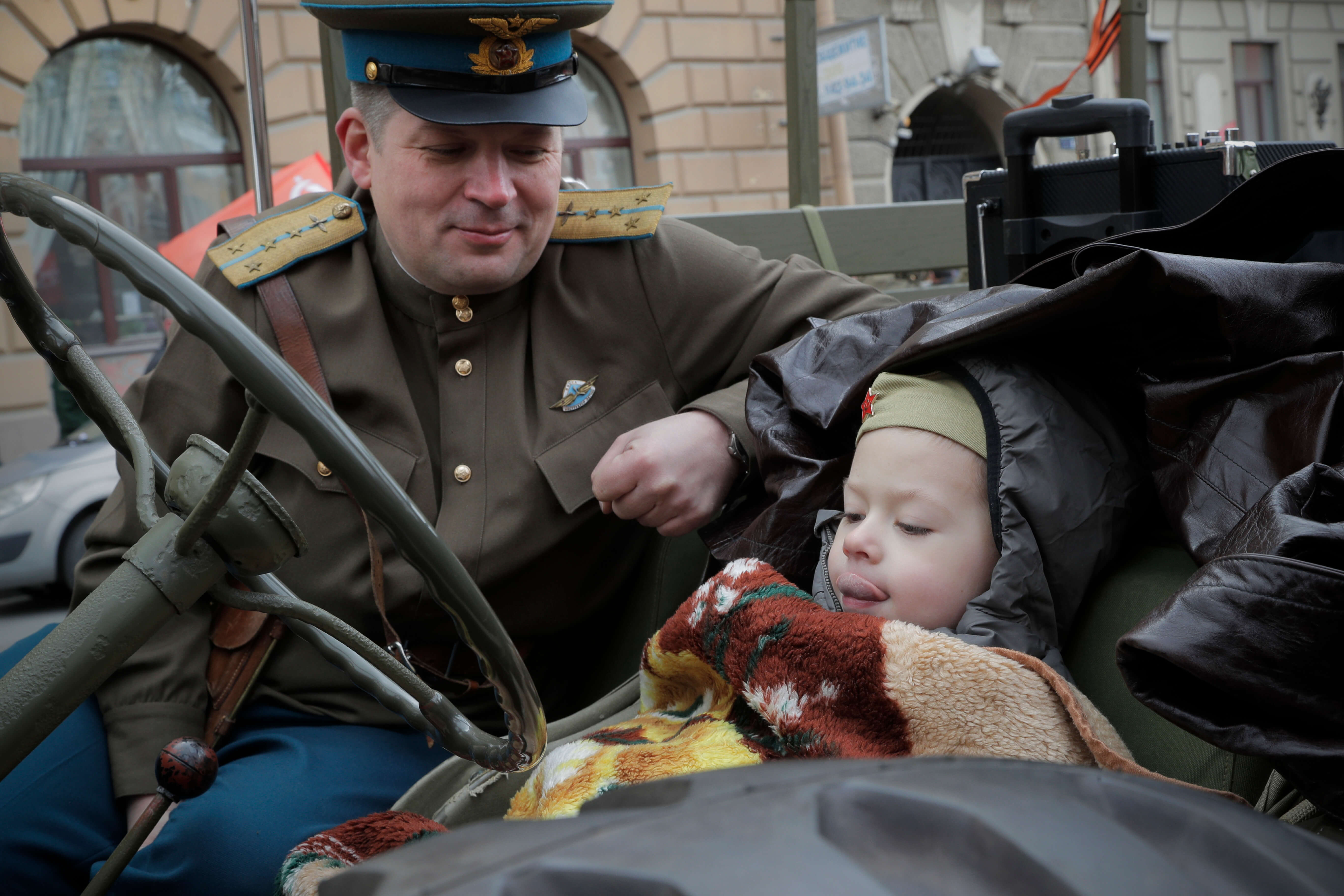 Russia celebrates Nazi Germany’s defeat on Victory Day, May 9, 2017. (Photo: AP)
